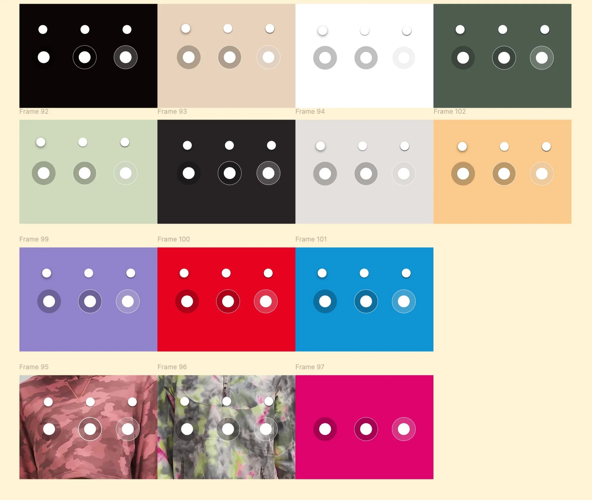 Hotspots were pressure-tested across colors, imagery, and contrast